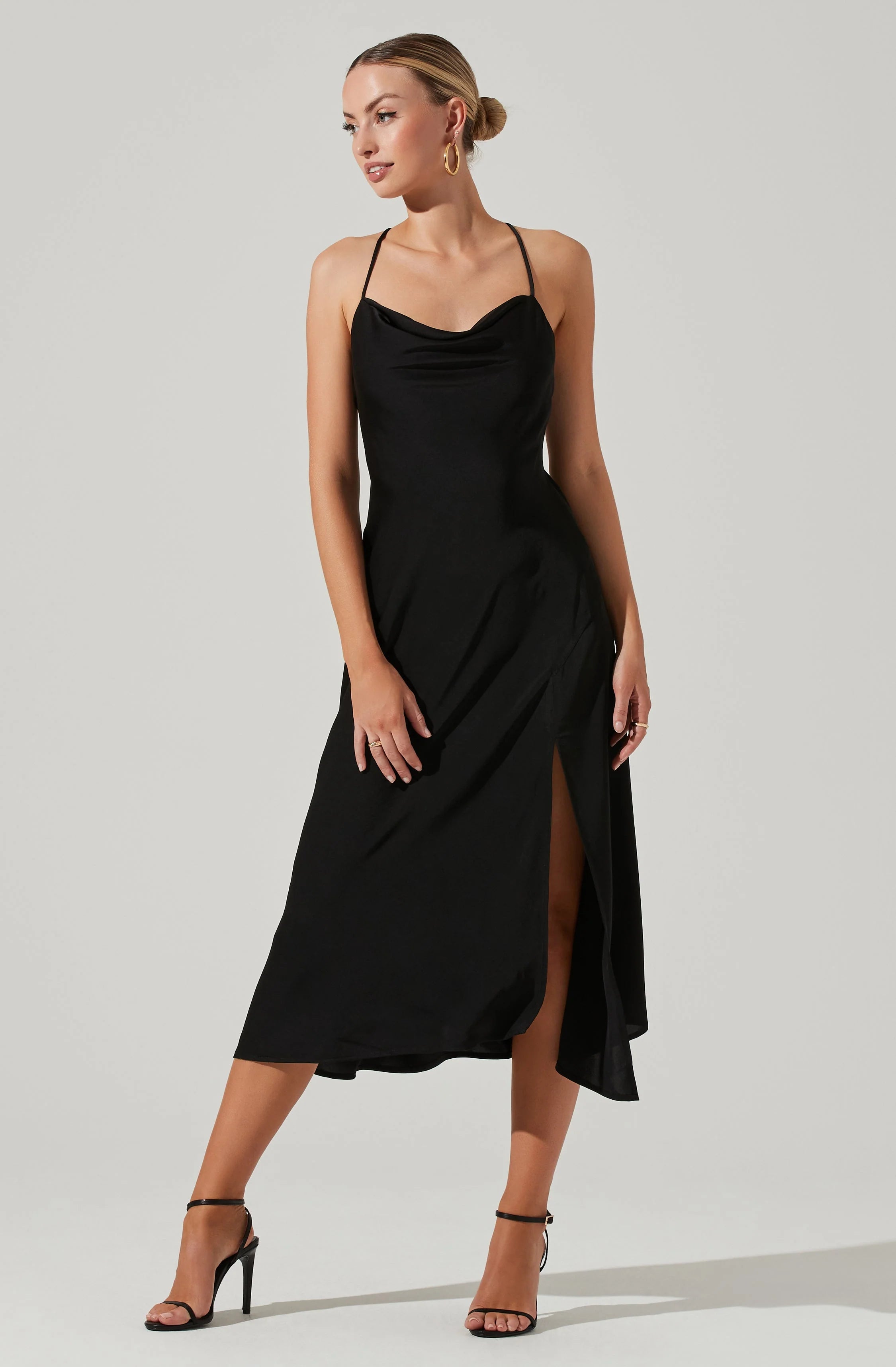 Vespera Midi Dress BLACK