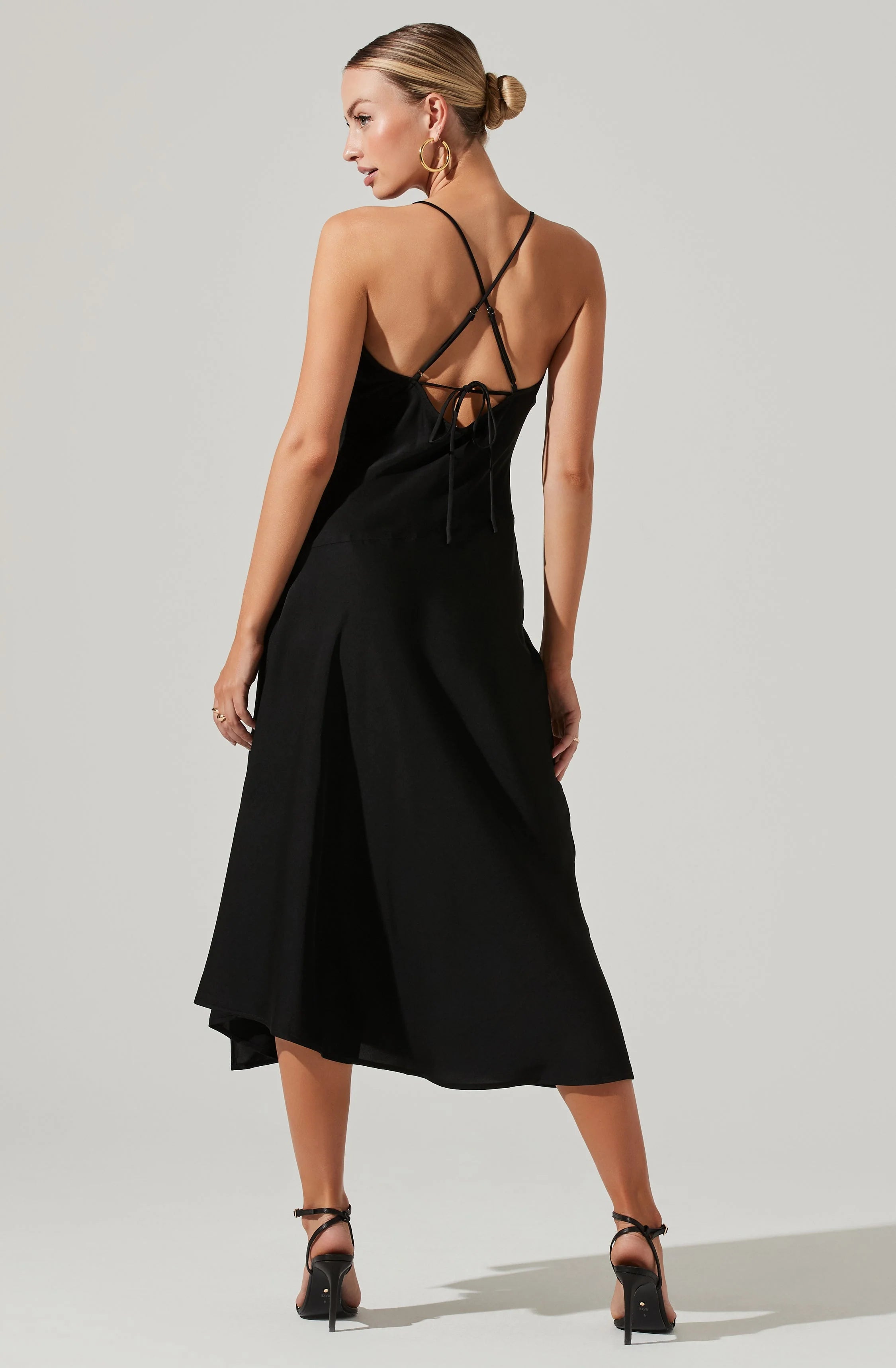 Vespera Midi Dress BLACK