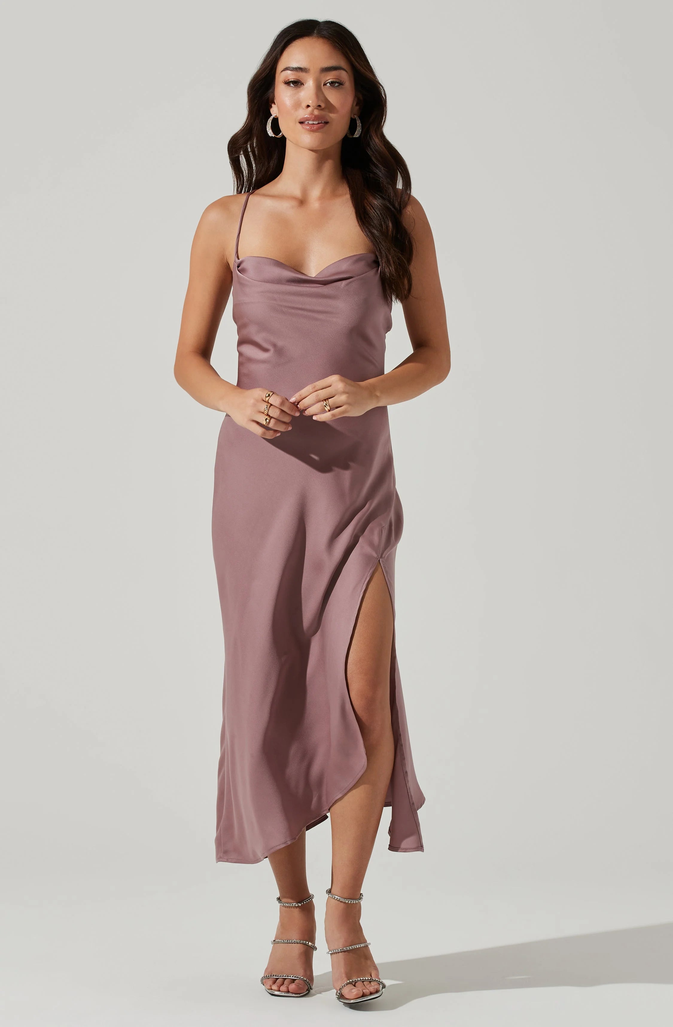 Vespera Midi Dress MAUVE