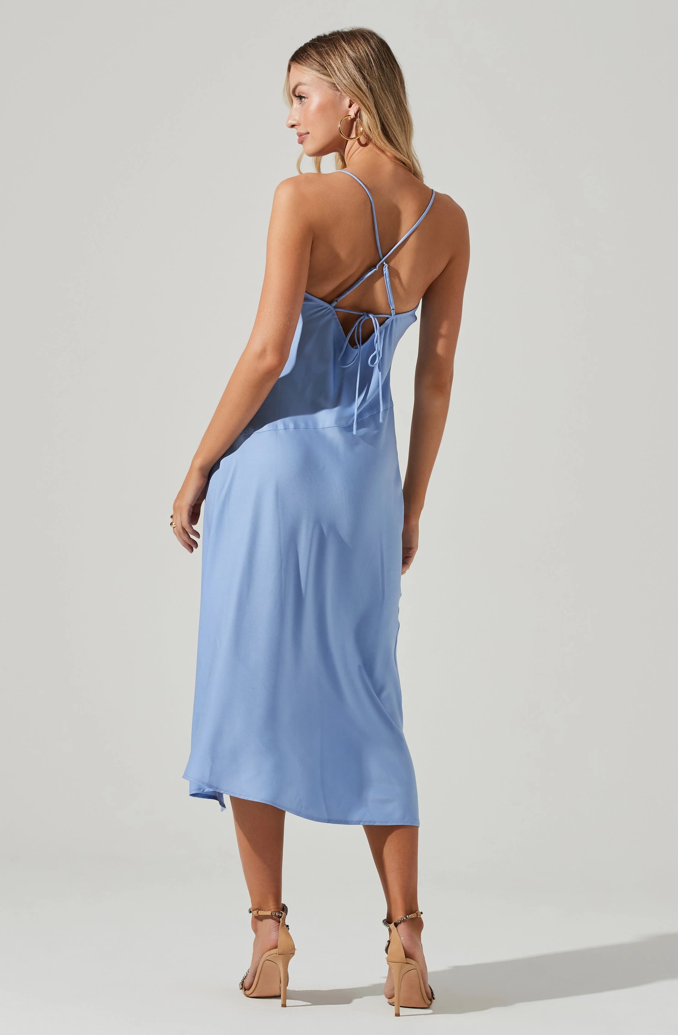 Vespera Midi Dress PERIWINKLE