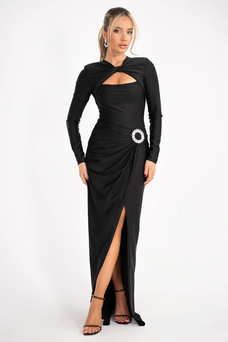 Rafaelle Maxi Dress BLACK