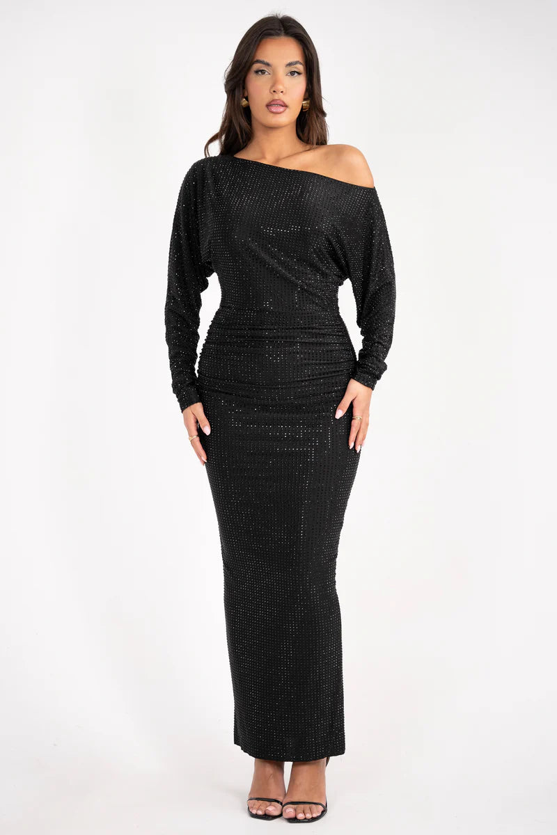 Perrine Maxi Dress BLACK