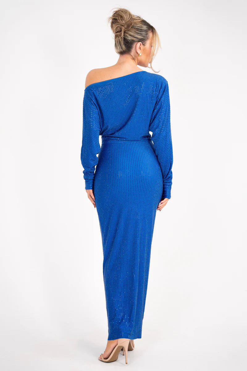 Perrine Maxi Dress ROYAL BLUE