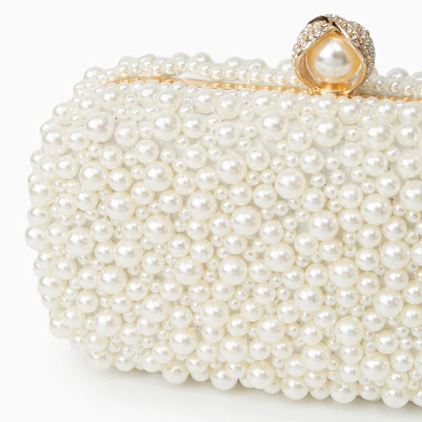 ALICE PEARL CLUTCH BAG