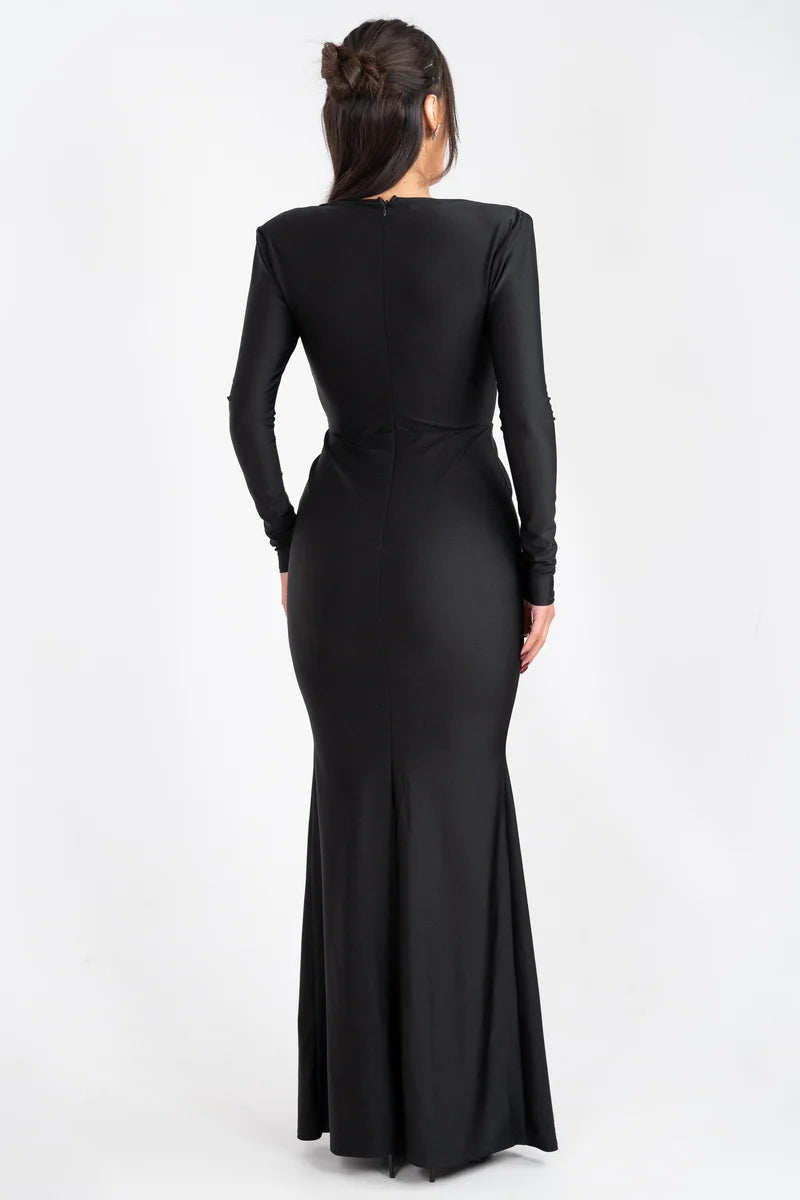 Héloïse Maxi Dress BLACK