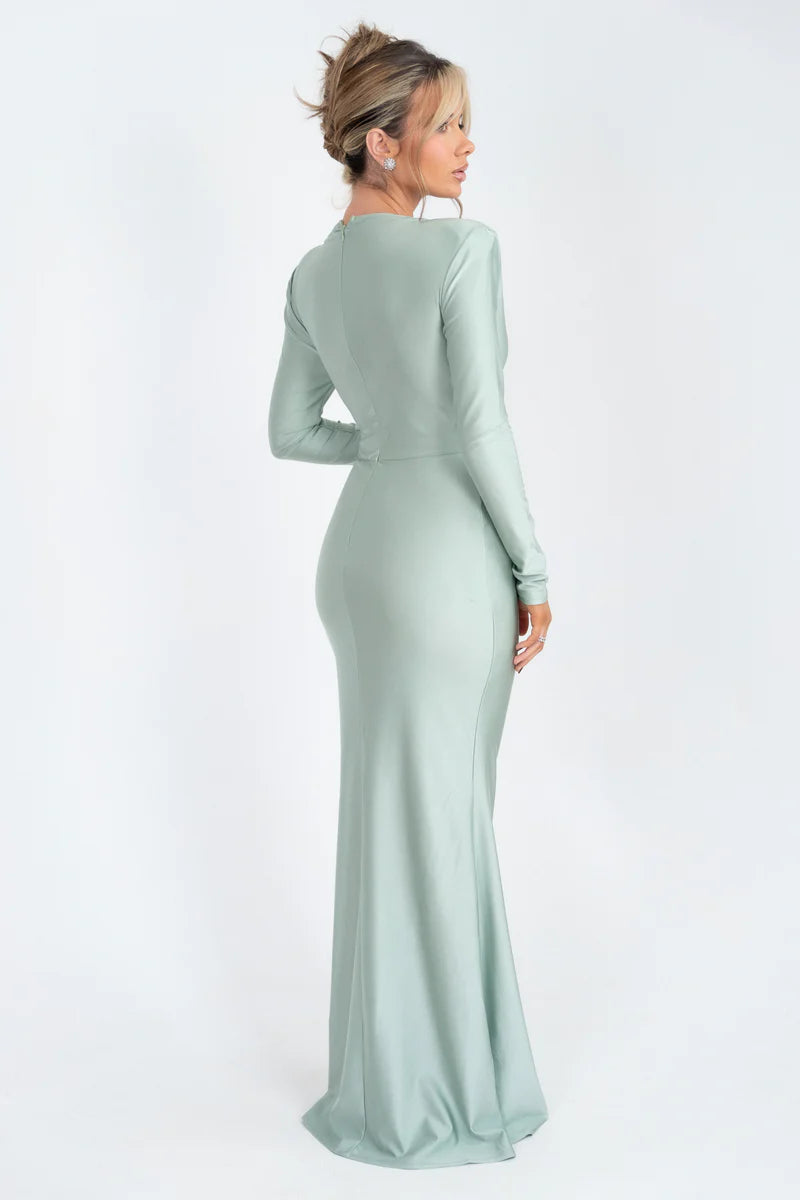 Héloïse Maxi Dress SAGE