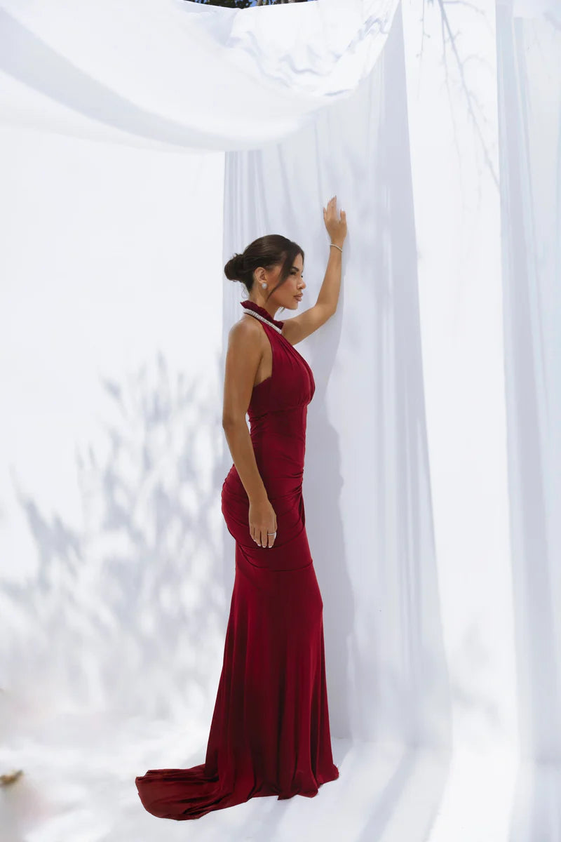 Ginevra Maxi Dress BERRY