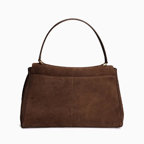 LAURYN HANDBAG DARK BROWN