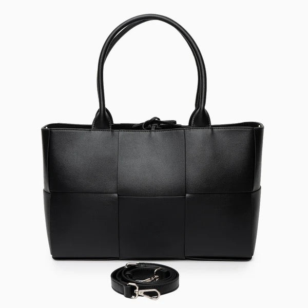 KARINE MEDIUM TOTE BAG BLACK