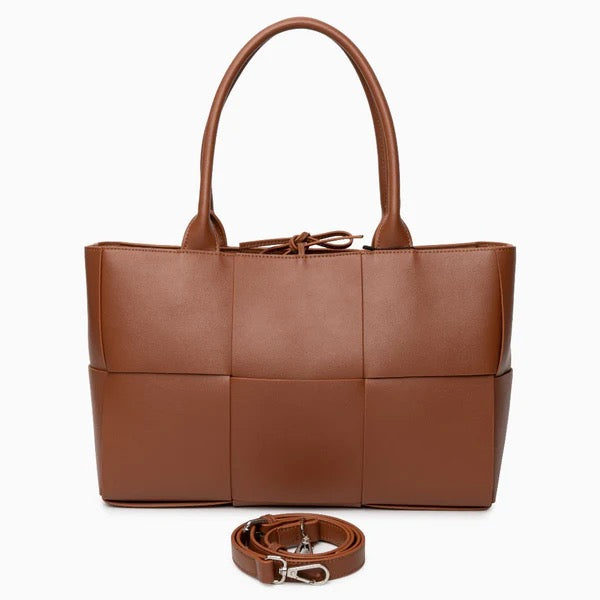 KARINE MEDIUM TOTE BAG Caramel