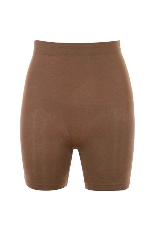 SCULPTING SHORTS MOCHA