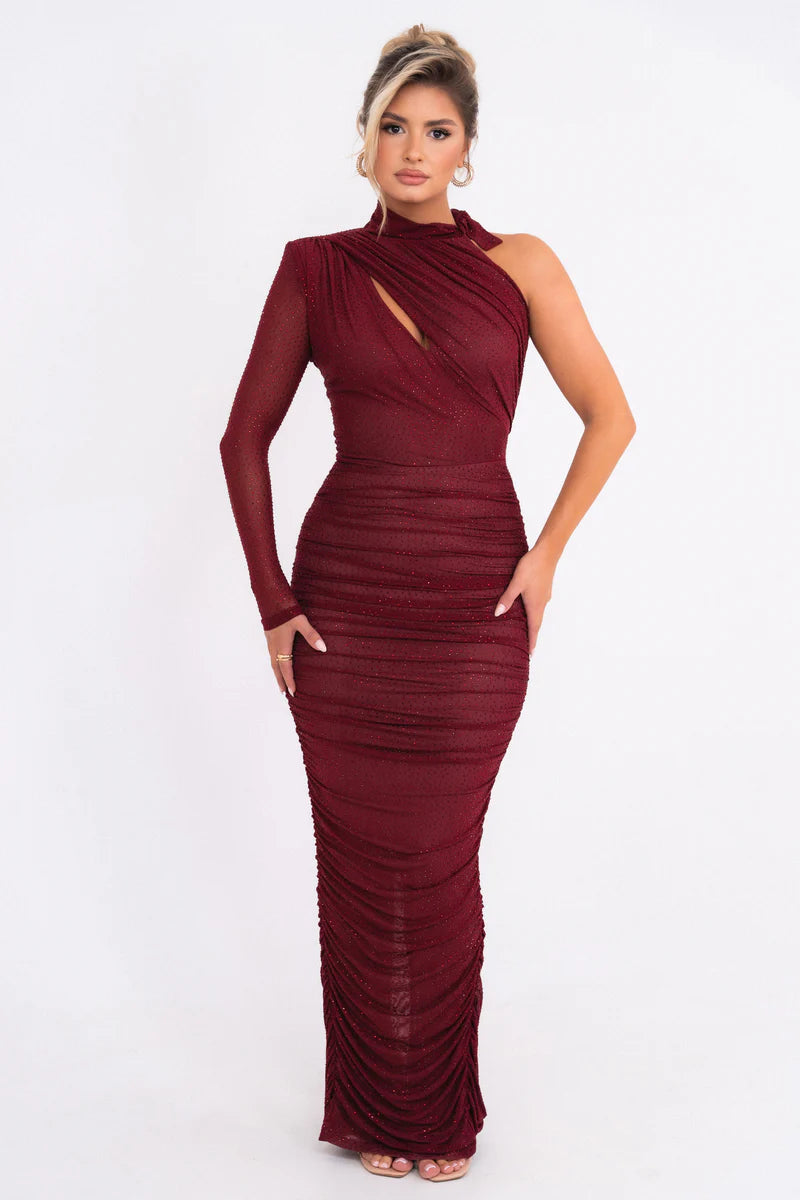 Kassandre Maxi Dress CHERRY