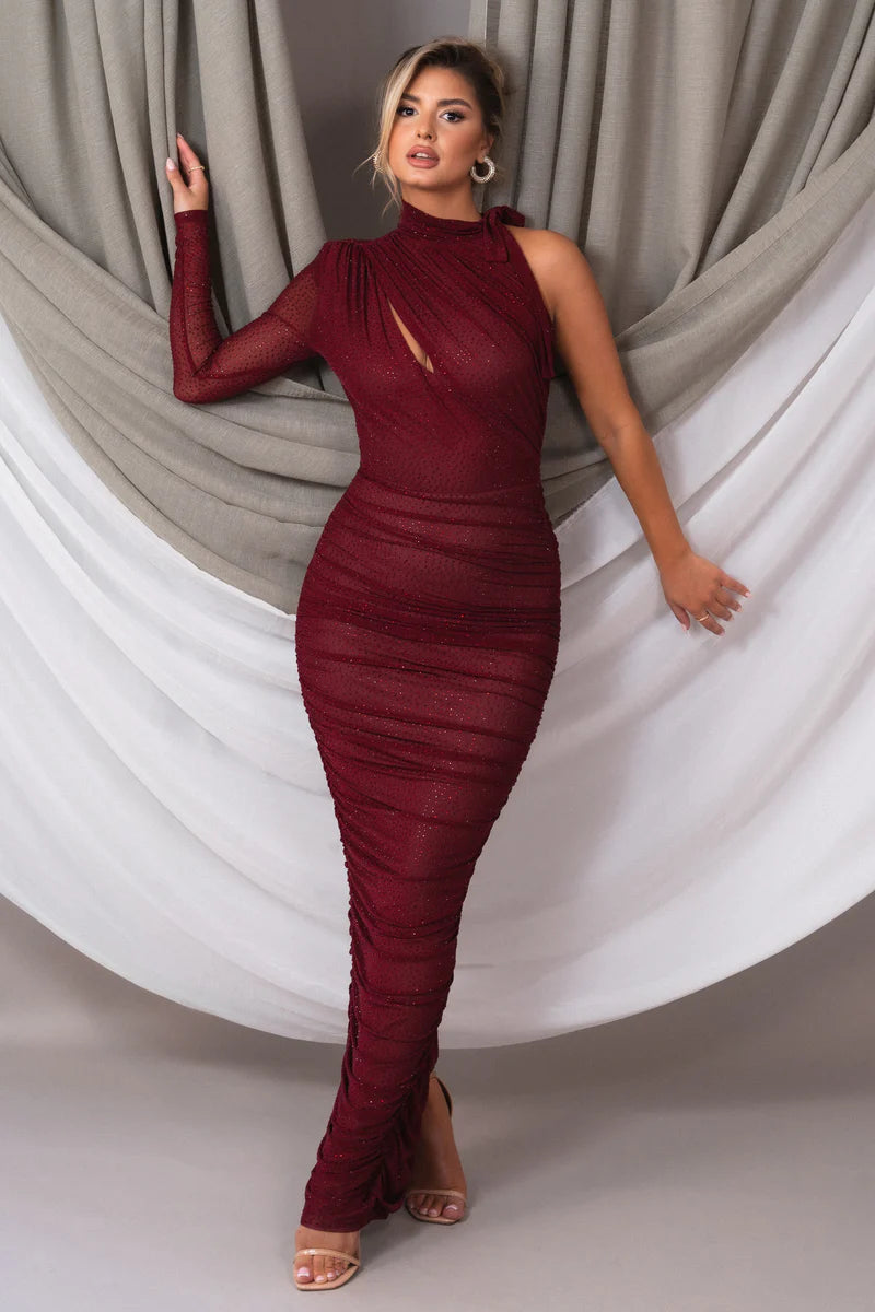 Kassandre Maxi Dress CHERRY