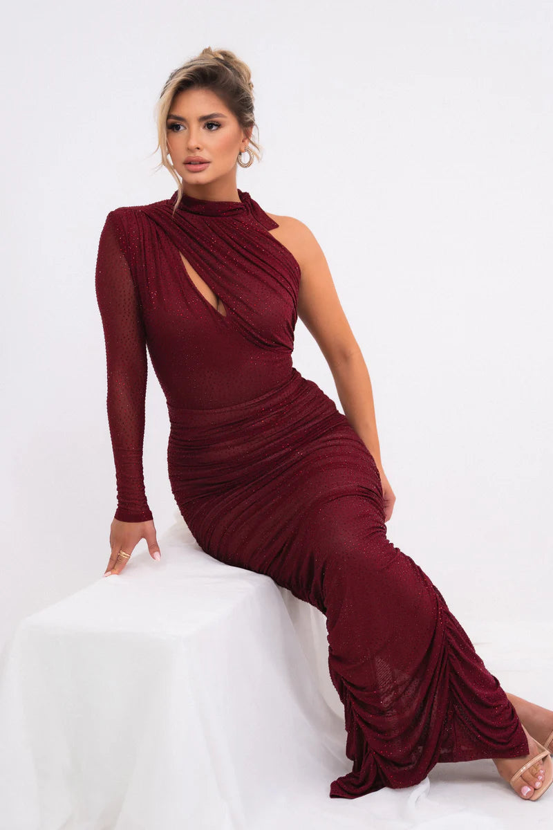 Kassandre Maxi Dress CHERRY