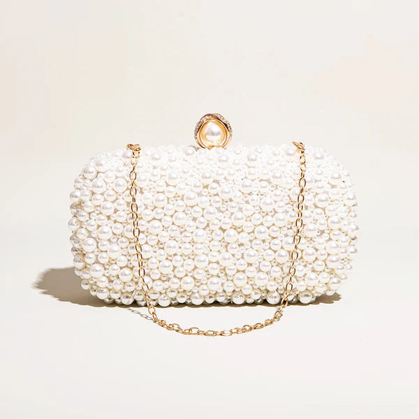 ALICE PEARL CLUTCH BAG