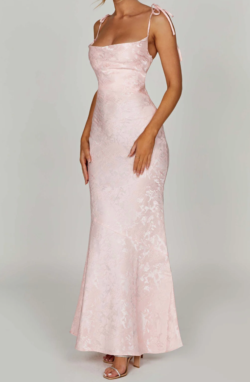 CELIA MAXI DRESS - BLUSH