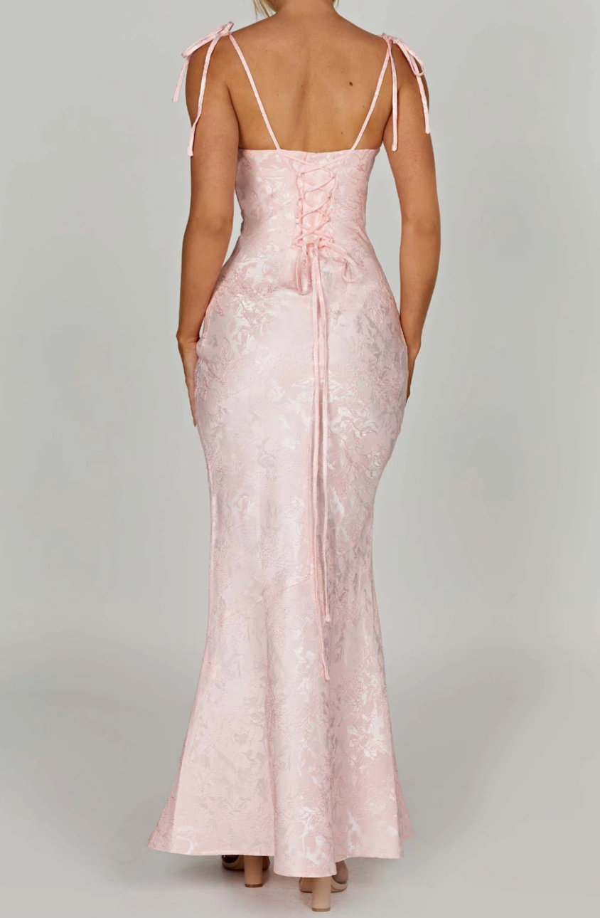 CELIA MAXI DRESS - BLUSH