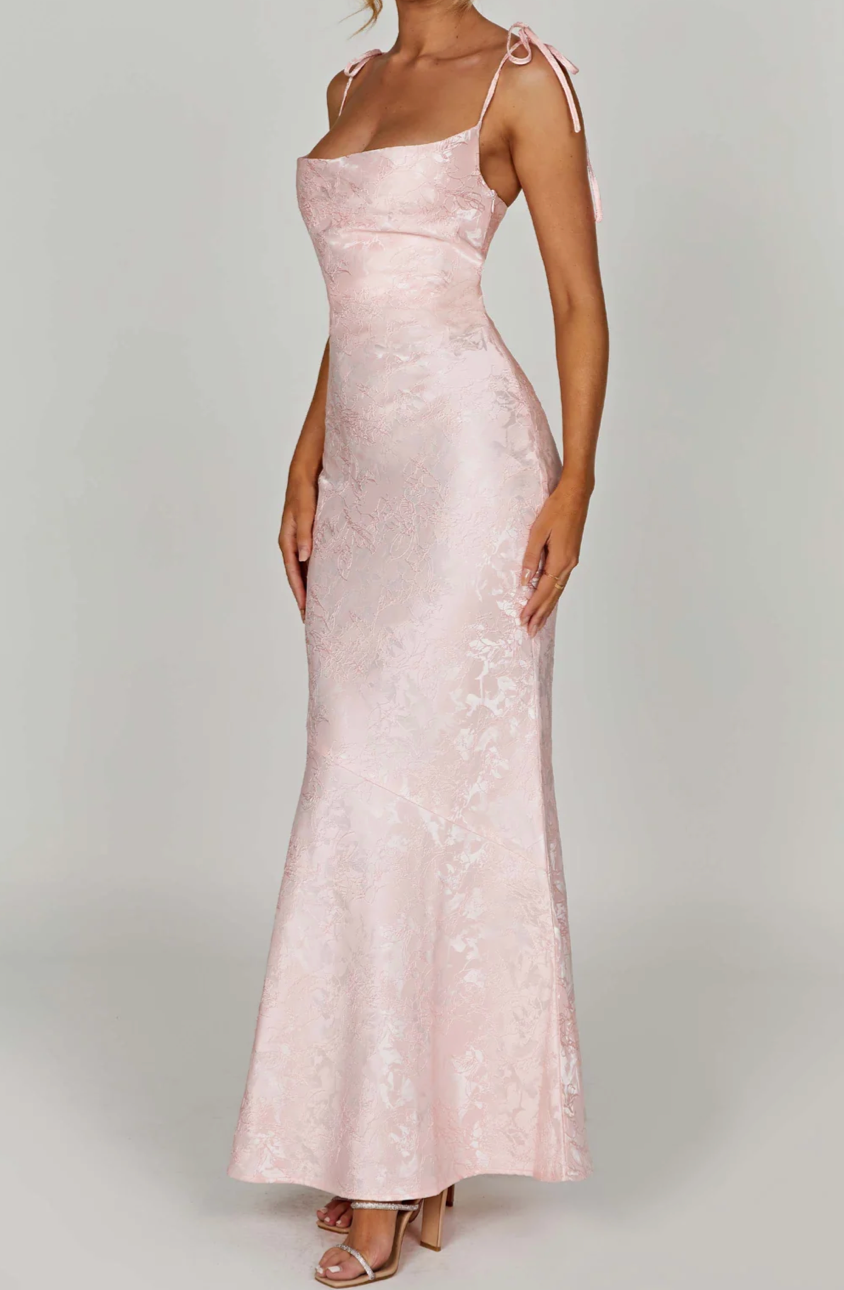 CELIA MAXI DRESS - BLUSH