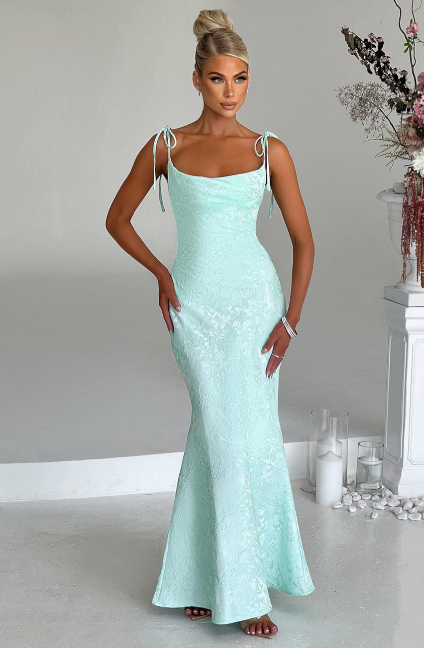 CELIA MAXI DRESS - MINT