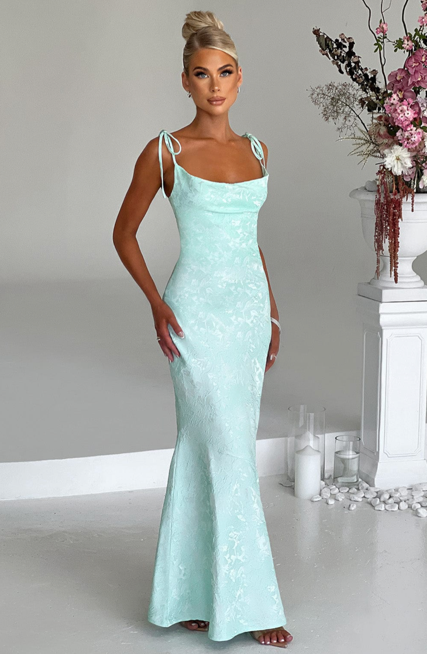 CELIA MAXI DRESS - MINT