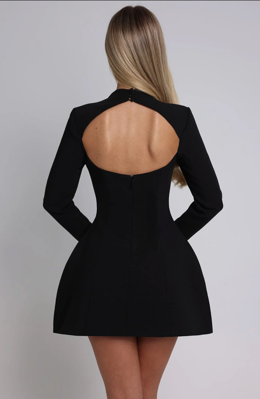 FEMKE MINI DRESS - BLACK