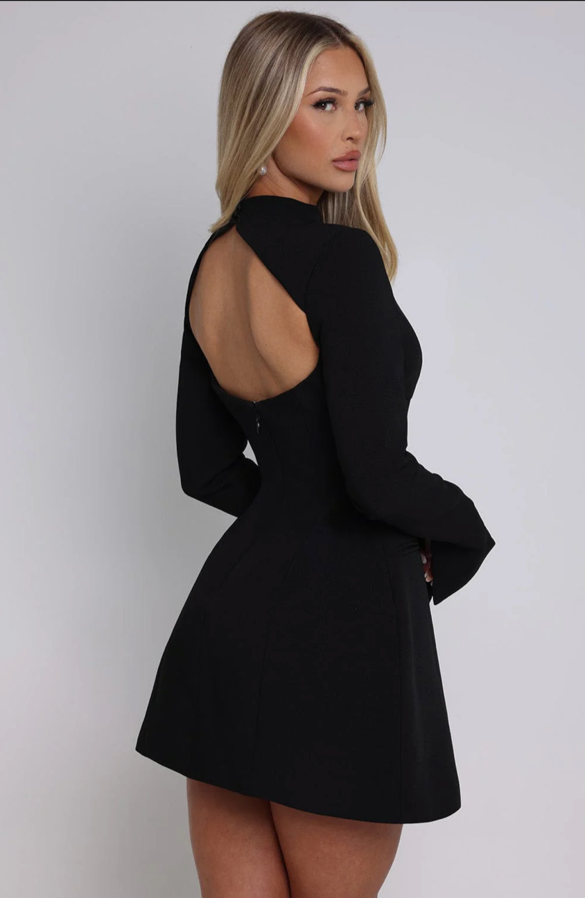 FEMKE MINI DRESS - BLACK