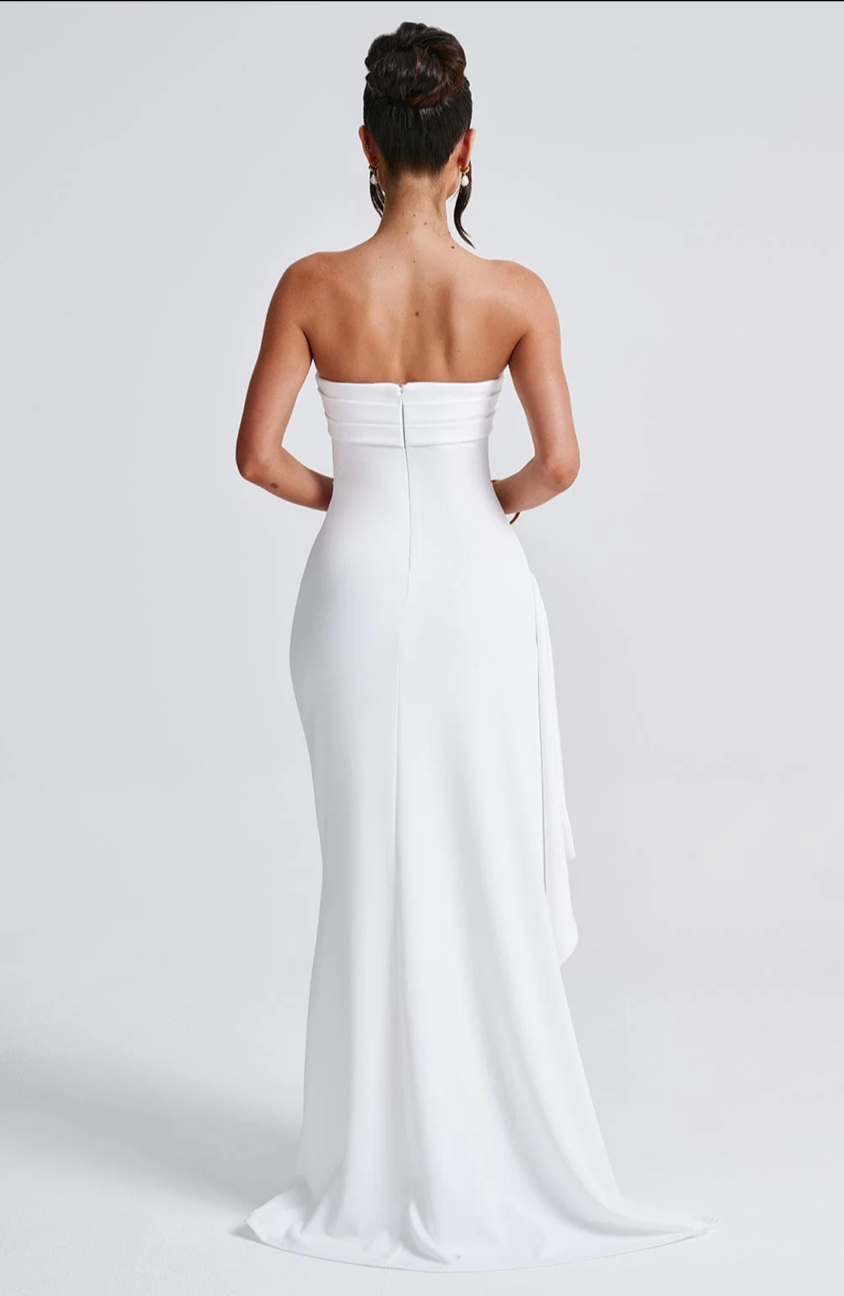 LIESBETH MAXI DRESS - WHITE