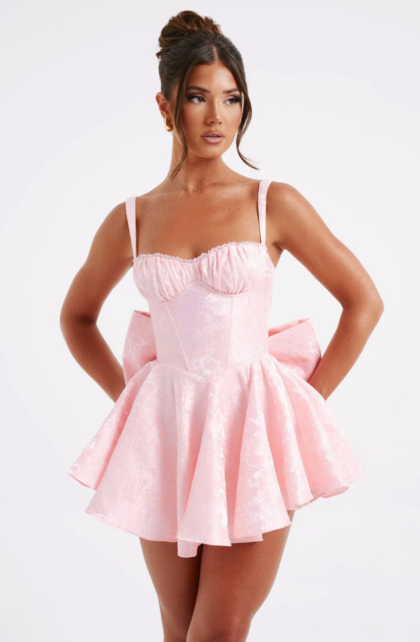 EVELIEN Mini Dress - BLUSH