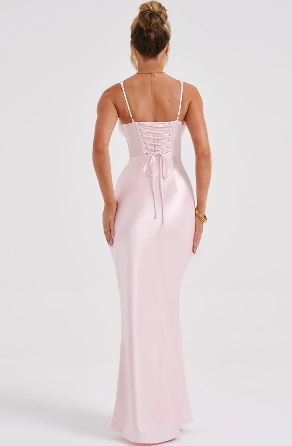 PAZ MAXI DRESS - BLUSH