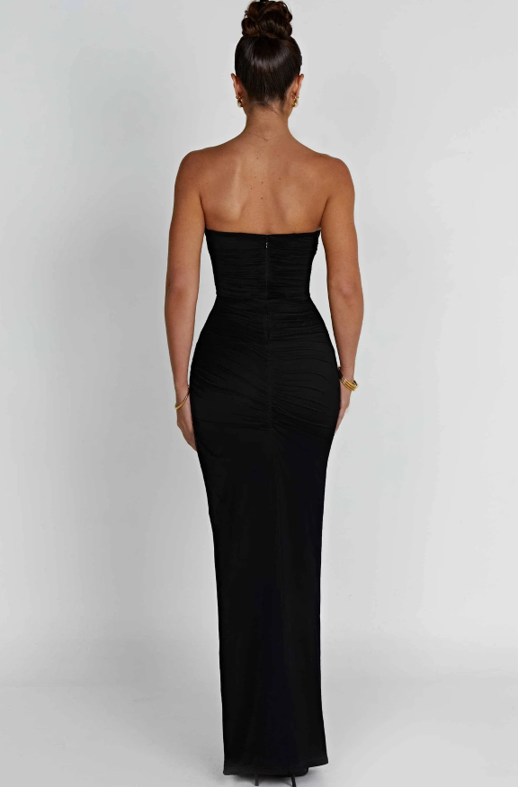 NARNIA MAXI DRESS - BLACK