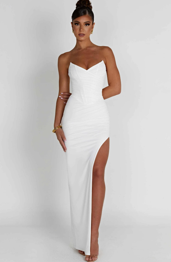 NARNIA MAXI DRESS - IVORY