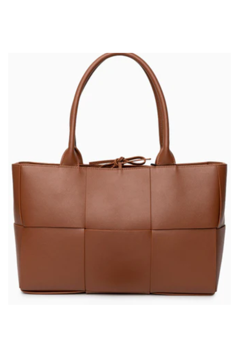 KARINE MEDIUM TOTE BAG Caramel