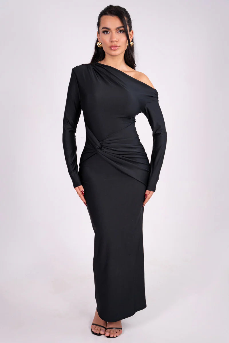 Pascale Maxi Dress BLACK