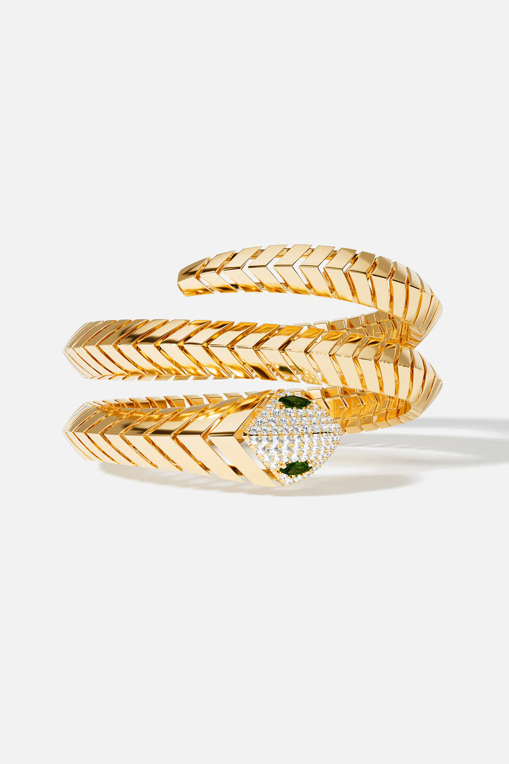 OUROBOROS DOUBLE WRAP-AROUND BANGLE