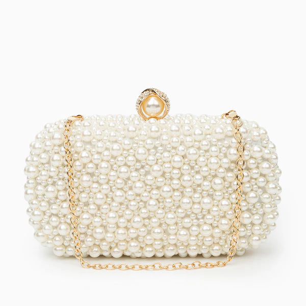 ALICE PEARL CLUTCH BAG