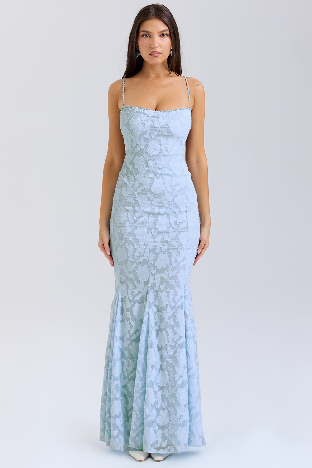 IRENE Aqua Maxi Dress