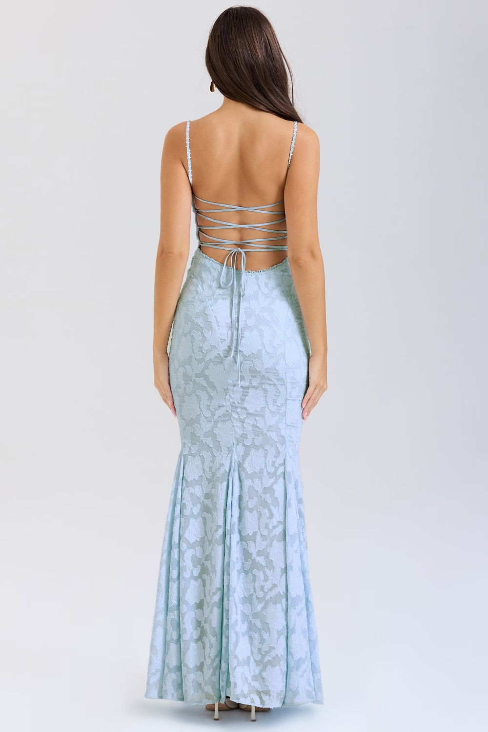 IRENE Aqua Maxi Dress