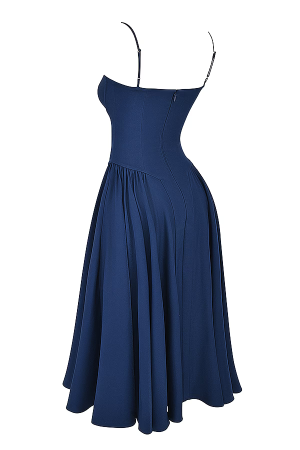 OPHELIE French Navy Corset Sundress